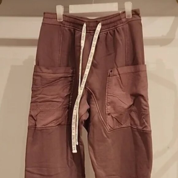 NWT "L" Free People We The Free Jet Set Knit Pull On Pants - Picture 2 of 7